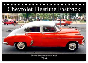 Chevrolet Fleetline Fastback – Mit 70 plus unterwegs in Kuba (Tischkalender 2024 DIN A5 quer), CALVENDO Monatskalender von von Loewis of Menar,  Henning