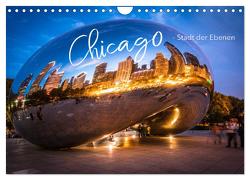 Chicago – Stadt der Ebenen (Wandkalender 2024 DIN A4 quer), CALVENDO Monatskalender von pageMaker,  Monika Schöb,  YOUR