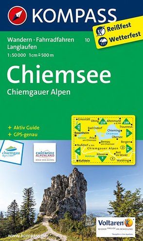 KOMPASS Wanderkarte Chiemsee – Chiemgauer Alpen von KOMPASS-Karten GmbH