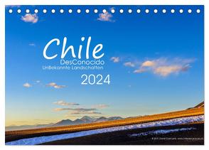 Chile DesConocido (Tischkalender 2024 DIN A5 quer), CALVENDO Monatskalender von Gysel Lenk,  David