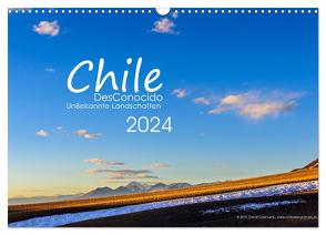 Chile DesConocido (Wandkalender 2024 DIN A3 quer), CALVENDO Monatskalender von Gysel Lenk,  David