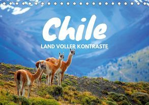 Chile – Land voller Kontraste (Tischkalender 2019 DIN A5 quer) von Tischer,  Daniel