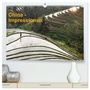 China-Impressionen (hochwertiger Premium Wandkalender 2024 DIN A2 quer), Kunstdruck in Hochglanz von Burbach,  Hans-Peter