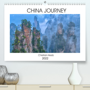 China Journey (Premium, hochwertiger DIN A2 Wandkalender 2022, Kunstdruck in Hochglanz) von Heeb,  Christian