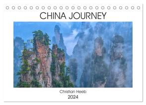 China Journey (Tischkalender 2024 DIN A5 quer), CALVENDO Monatskalender von Heeb,  Christian