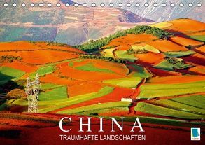 China: Traumhafte Landschaften (Tischkalender 2018 DIN A5 quer) von CALVENDO