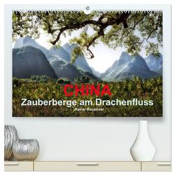 CHINA – Zauberberge am Drachenfluss (hochwertiger Premium Wandkalender 2024 DIN A2 quer), Kunstdruck in Hochglanz von Kuczinski,  Rainer