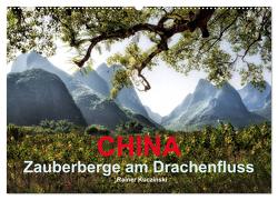 CHINA – Zauberberge am Drachenfluss (Wandkalender 2024 DIN A2 quer), CALVENDO Monatskalender von Kuczinski,  Rainer