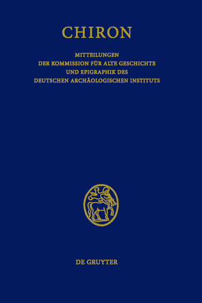 Chiron / 2014 von Bönisch-Meyer,  Sophia, Haensch,  Rudolf, Schuler,  Christof