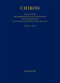 Chiron / 2018 von Bönisch-Meyer,  Sophia, Haensch,  Rudolf, Schuler,  Christof