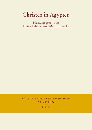 Christen in Ägypten von Behlmer,  Heike, Tamcke,  Martin