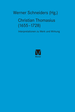 Christian Thomasius (1655–1728) von Schneiders,  Werner