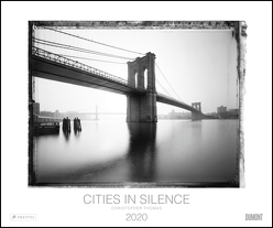 Christopher Thomas: Cities in Silence 2020 – Schwarzweiß-Fotografie aus New York, Los Angeles, Venedig und Paris – Wandkalender 58,4 x 48,5 cm – Spiralbindung von DUMONT Kalenderverlag, Thomas,  Christopher