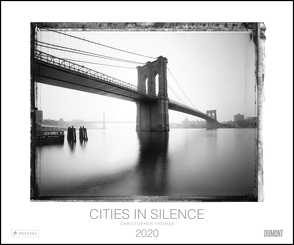 Christopher Thomas: Cities in Silence 2020 – Schwarzweiß-Fotografie aus New York, Los Angeles, Venedig und Paris – Wandkalender 58,4 x 48,5 cm – Spiralbindung von DUMONT Kalenderverlag, Thomas,  Christopher