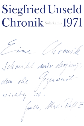 Chronik von Anders,  Ulrike, Fellinger,  Raimund, Karduck,  Katharina, Unseld,  Siegfried