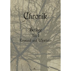 Chronik Berlage Teil 1 – Emsland und Westfalen von Berlage,  Paul J.