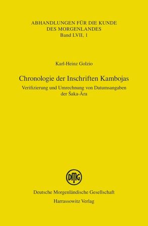 Chronologie der Inschriften Kambojas von Golzio,  Karl H