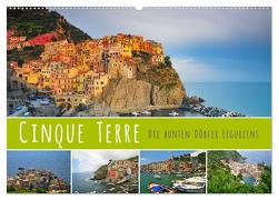 Cinque Terre – die bunten Dörfer Liguriens (Wandkalender 2024 DIN A2 quer), CALVENDO Monatskalender von Ratzer,  Reinhold