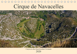 Cirque de Navacelles – Canyon in den französischen Cevennen (Tischkalender 2020 DIN A5 quer) von LianeM