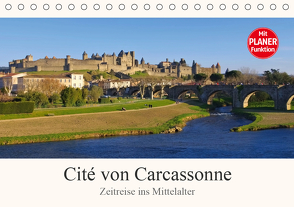 Cite von Carcassonne – Zeitreise ins Mittelalter (Tischkalender 2021 DIN A5 quer) von LianeM