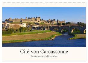 Cite von Carcassonne – Zeitreise ins Mittelalter (Wandkalender 2024 DIN A2 quer), CALVENDO Monatskalender von LianeM,  LianeM