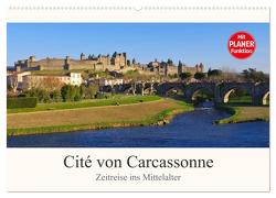 Cite von Carcassonne – Zeitreise ins Mittelalter (Wandkalender 2024 DIN A2 quer), CALVENDO Monatskalender von LianeM,  LianeM