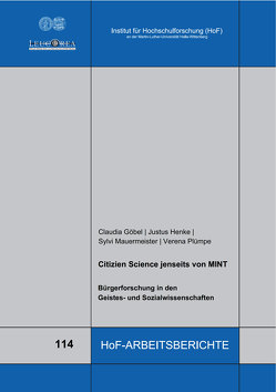 Citizen Science jenseits von MINT von Göbel,  Claudia, Henke,  Justus, Mauermeister,  Sylvi, Plümpe,  Verena