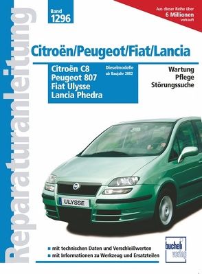 Citroen C8 / Peugeot 807 / Fiat Ulysse / Lancia Phedra Diesel