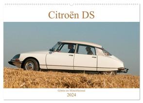 Citroën DS Göttin im Mittelrheintal (Wandkalender 2024 DIN A2 quer), CALVENDO Monatskalender von Bölts,  Meike