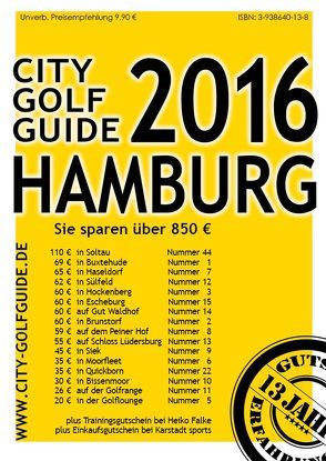 City Golf Guide Hamburg 2016 von Puscher,  Frank