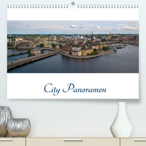 City – Panoramen (Premium, hochwertiger DIN A2 Wandkalender 2022, Kunstdruck in Hochglanz) von Härlein,  Peter