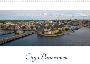 City – Panoramen (Wandkalender 2022 DIN A3 quer) von Härlein,  Peter