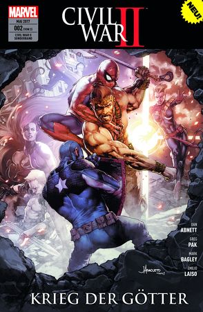 Civil War II Sonderband von Abnett,  Dan, Bagley,  Mark, Laiso,  Emilio, Pak,  Greg