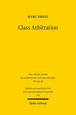 Class Arbitration von Orgel,  Marc