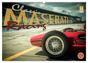 Classic Maserati Racing (Wandkalender 2024 DIN A2 quer), CALVENDO Monatskalender von Hinrichs,  Johann