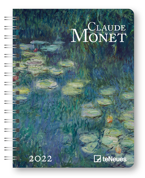 Claude Monet 2022 – Diary – Buchkalender – Taschenkalender – Kunstkalender – 16,5×21,6 von Monet,  Claude