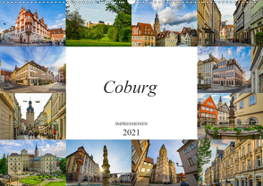 Coburg Impressionen (Wandkalender 2021 DIN A2 quer) von Meutzner,  Dirk