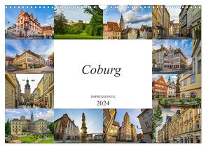 Coburg Impressionen (Wandkalender 2024 DIN A3 quer), CALVENDO Monatskalender von Meutzner,  Dirk