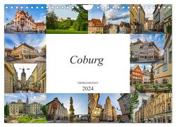 Coburg Impressionen (Wandkalender 2024 DIN A4 quer), CALVENDO Monatskalender von Meutzner,  Dirk