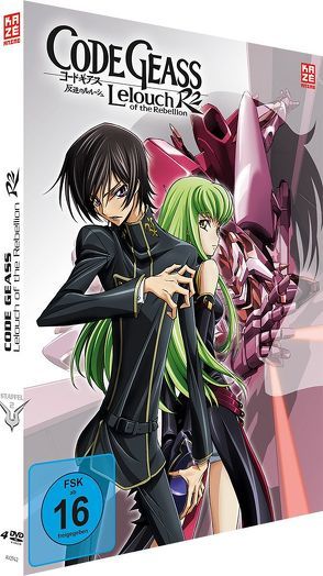 Code Geass: Lelouch of the Rebellion R2 – Staffel 2 – Mediabook Gesamtausgabe (4 DVDs) von Taniguchi,  Goro