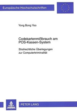 Codekartenmißbrauch am POS-Kassen-System von Yoo,  Yong Bong