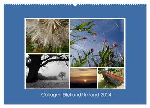 Collagen aus Eifel und Umland 2024 (Wandkalender 2024 DIN A2 quer), CALVENDO Monatskalender von Weber,  Lydia