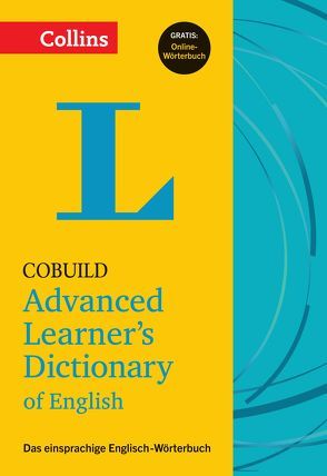 Collins Cobuild Advanced Learner’s Dictionary of English – Buch mit Online-Anbindung