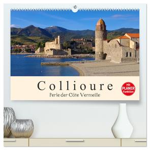 Collioure – Perle der Cote Vermeille (hochwertiger Premium Wandkalender 2024 DIN A2 quer), Kunstdruck in Hochglanz von LianeM,  LianeM