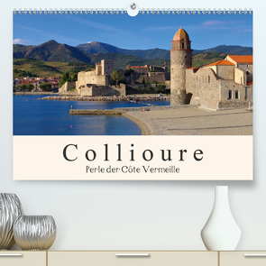 Collioure – Perle der Cote Vermeille (Premium, hochwertiger DIN A2 Wandkalender 2021, Kunstdruck in Hochglanz) von LianeM