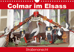 Colmar im Elsass – Straßenansicht (Wandkalender 2021 DIN A4 quer) von Flori0