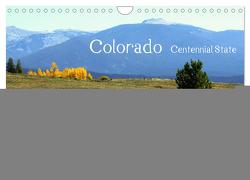 Colorado – Centennial State (Wandkalender 2024 DIN A4 quer), CALVENDO Monatskalender von Drafz,  Silvia