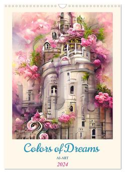 Colors of Dreams – AI-ART (Wandkalender 2024 DIN A3 hoch), CALVENDO Monatskalender von Illgen,  Cathrin