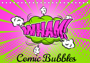 Comic Bubbles (Tischkalender 2023 DIN A5 quer) von pixs:sell