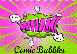 Comic Bubbles (Wandkalender 2023 DIN A2 quer) von pixs:sell